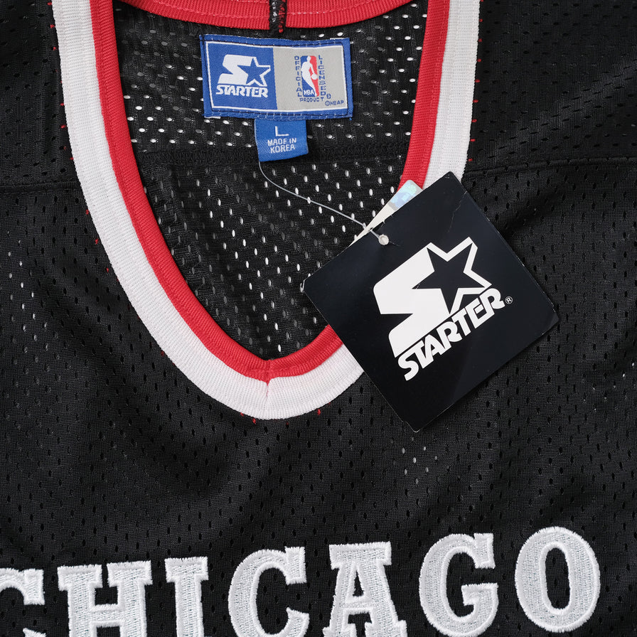 Vintage DS Starter Chicago Bulls Hockey Jersey Large Double