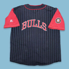 Vintage Starter Chicago Bulls Baseball Jersey XLarge