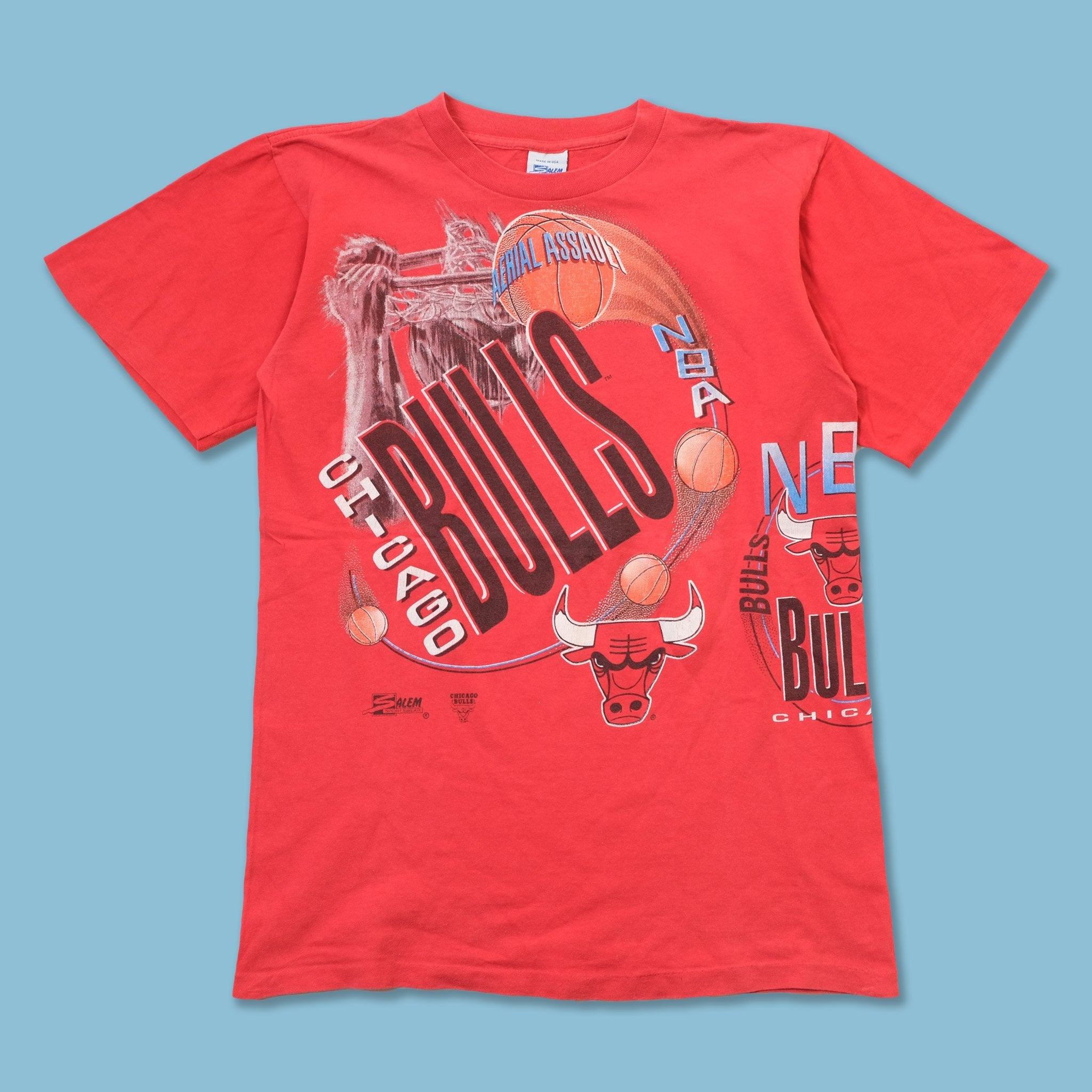 VTG Chicago Bulls Real Men Wear Red T Shirt Sz M – Music City Vintage