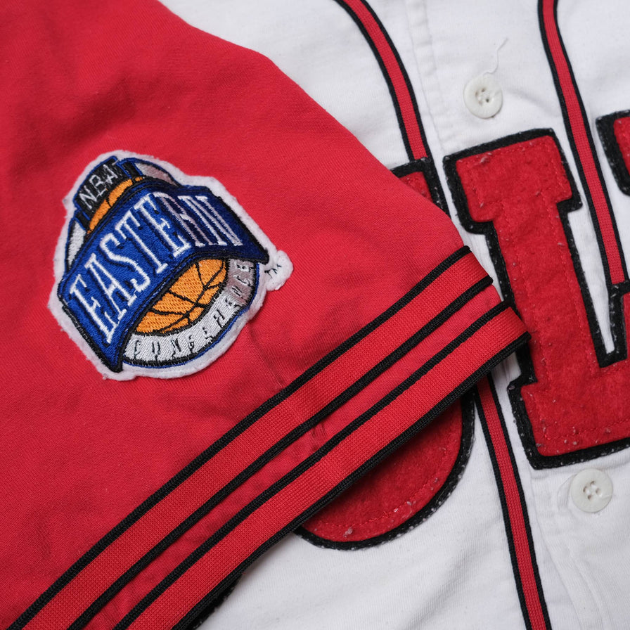 Vintage 90s Chicago Bulls Baseball Pinstripe Jersey size XL — TopBoy