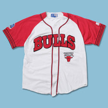 Vintage Starter Chicago Bulls Baseball Jersey Large / XLarge