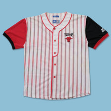 Vintage Starter Chicago Bulls Baseball Jersey Large / XLarge