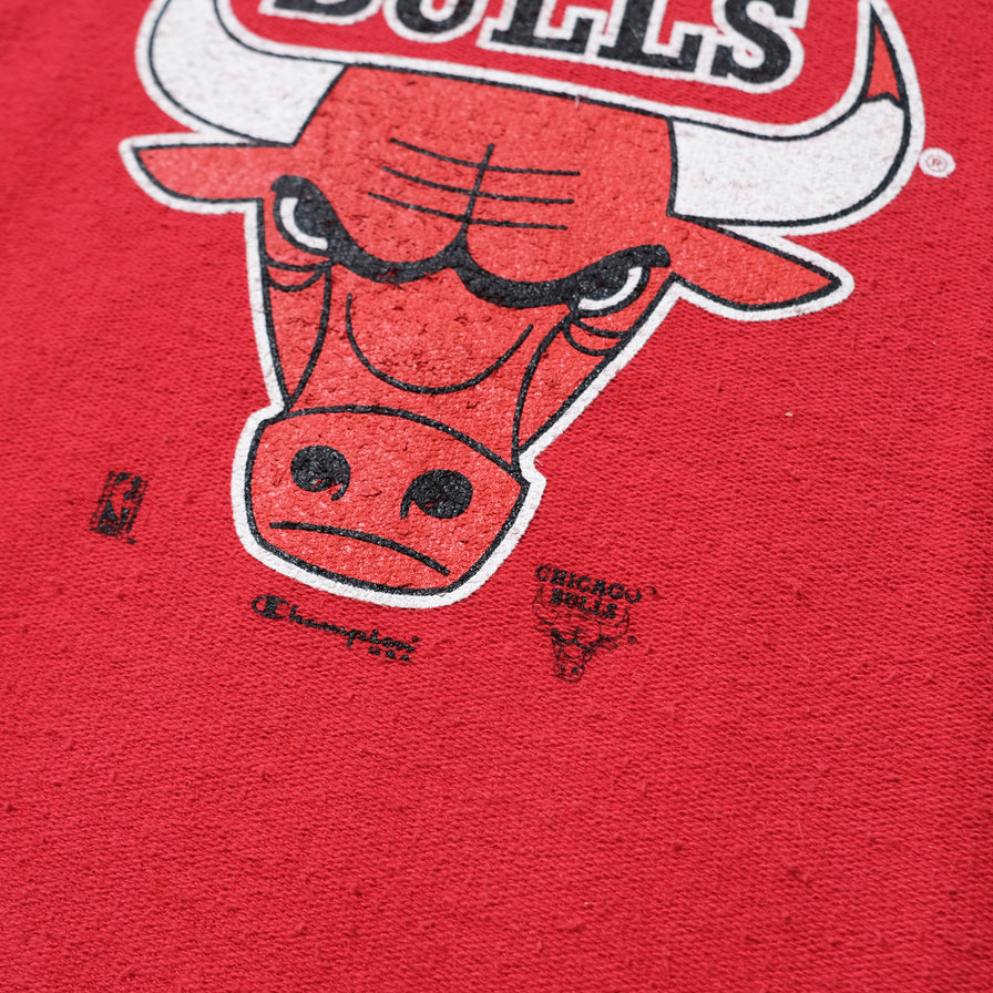 Vintage Champion Chicago Bulls Cotton Jersey XLarge