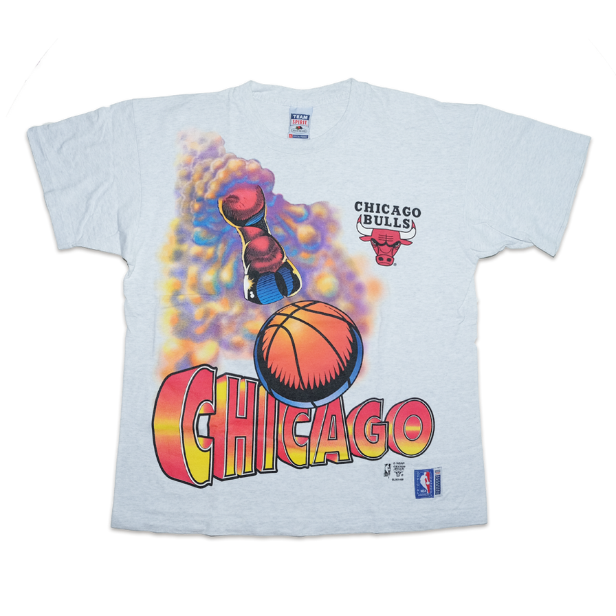 Vintage Chicago Bulls T-Shirt XLarge - Double Double Vintage