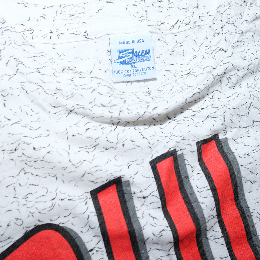 Vintage Chicago Bulls T-Shirt XLarge - Double Double Vintage