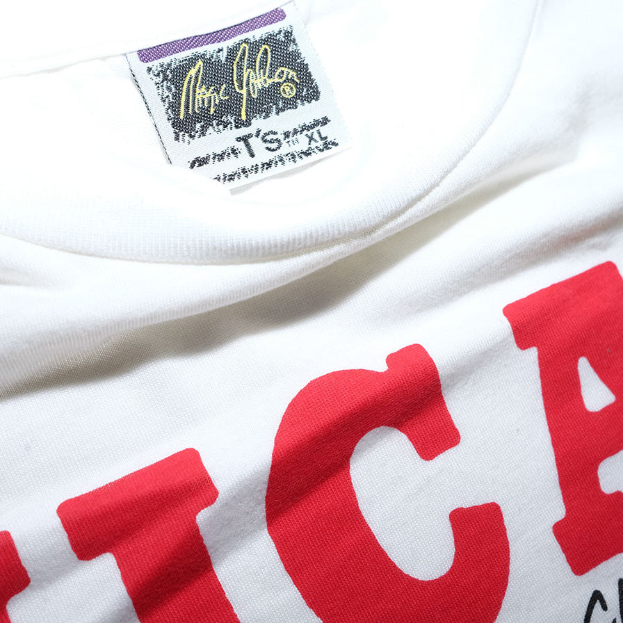 Vintage Chicago Bulls Threepeat T-Shirt XXL - Double Double Vintage