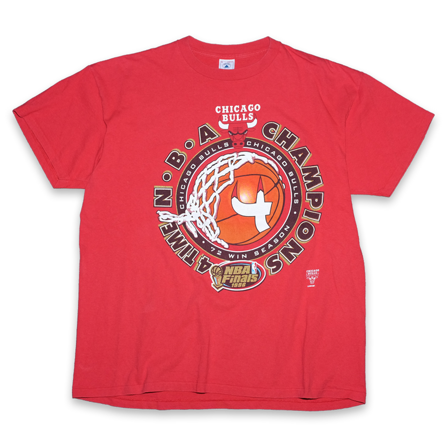 Vintage 1996 Chicago Bulls Championship T-Shirt XLarge - Double Double Vintage