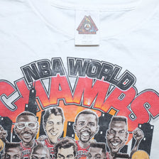 Vintage Chicago Bulls Back To Back Champions T-Shirt Large