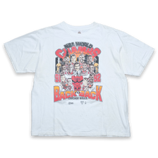 Vintage Chicago Bulls Back To Back Champions T-Shirt Large