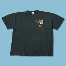 Vintage Looney Tunes Wile E. Coyote Pocket T-Shirt XLarge