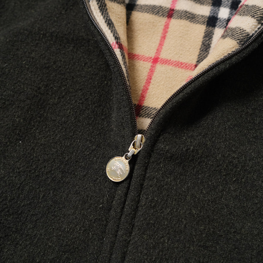 Vintage Burberry Wool Jacket Large Double Double Vintage