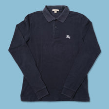 Vintage Burberry Women's Long Polo Small