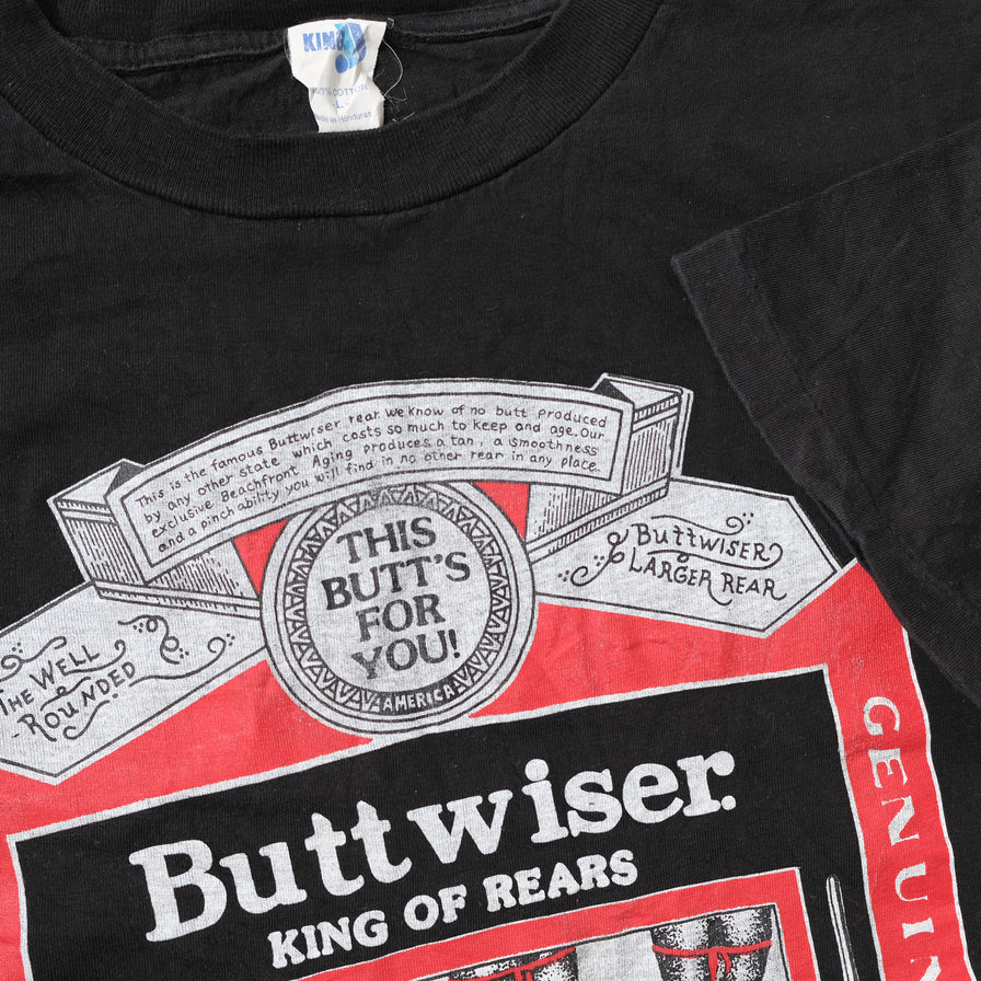 Vintage Buttwiser T-Shirt Medium / Large