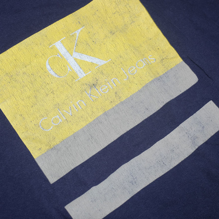 Vintage Calvin Klein Jeans T-Shirt XLarge - Double Double Vintage