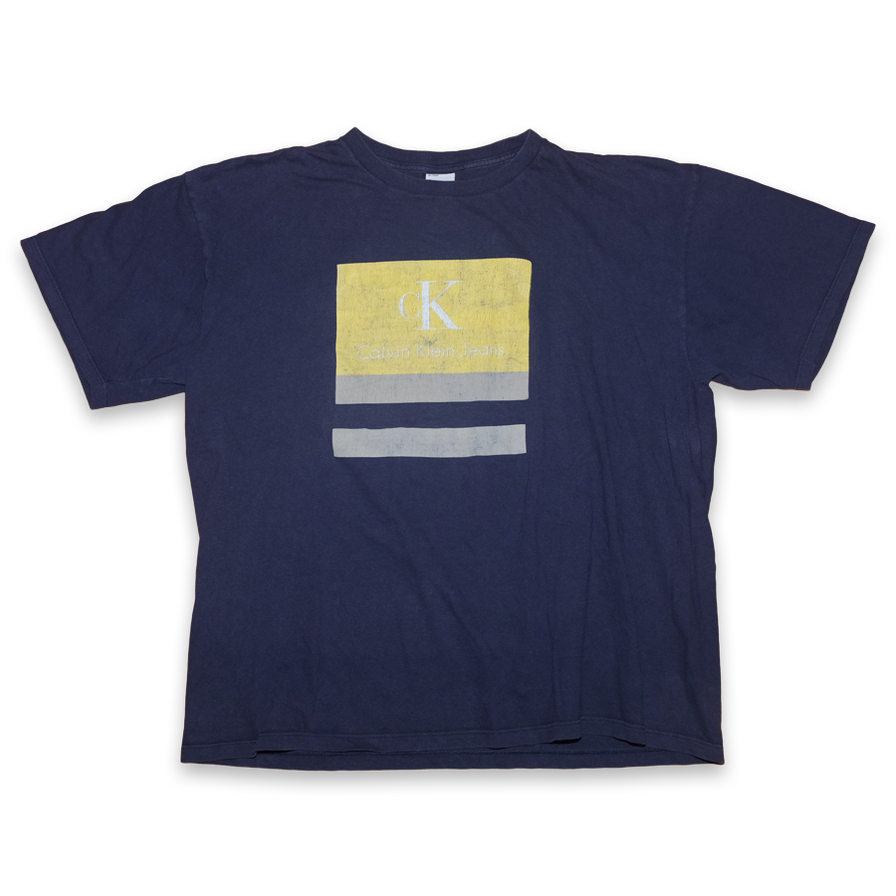 Vintage Calvin Klein Jeans T-Shirt XLarge - Double Double Vintage
