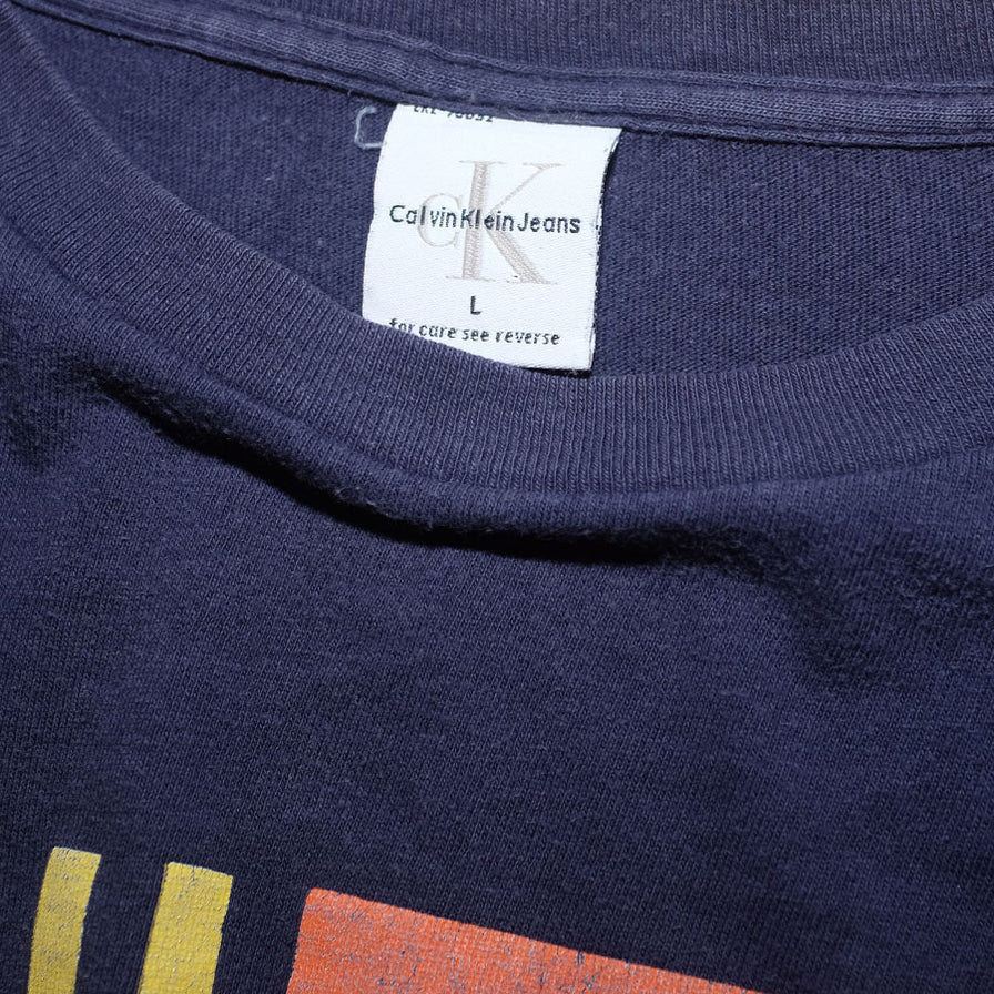 Vintage Calvin Klein Jeans T-Shirt Large - Double Double Vintage