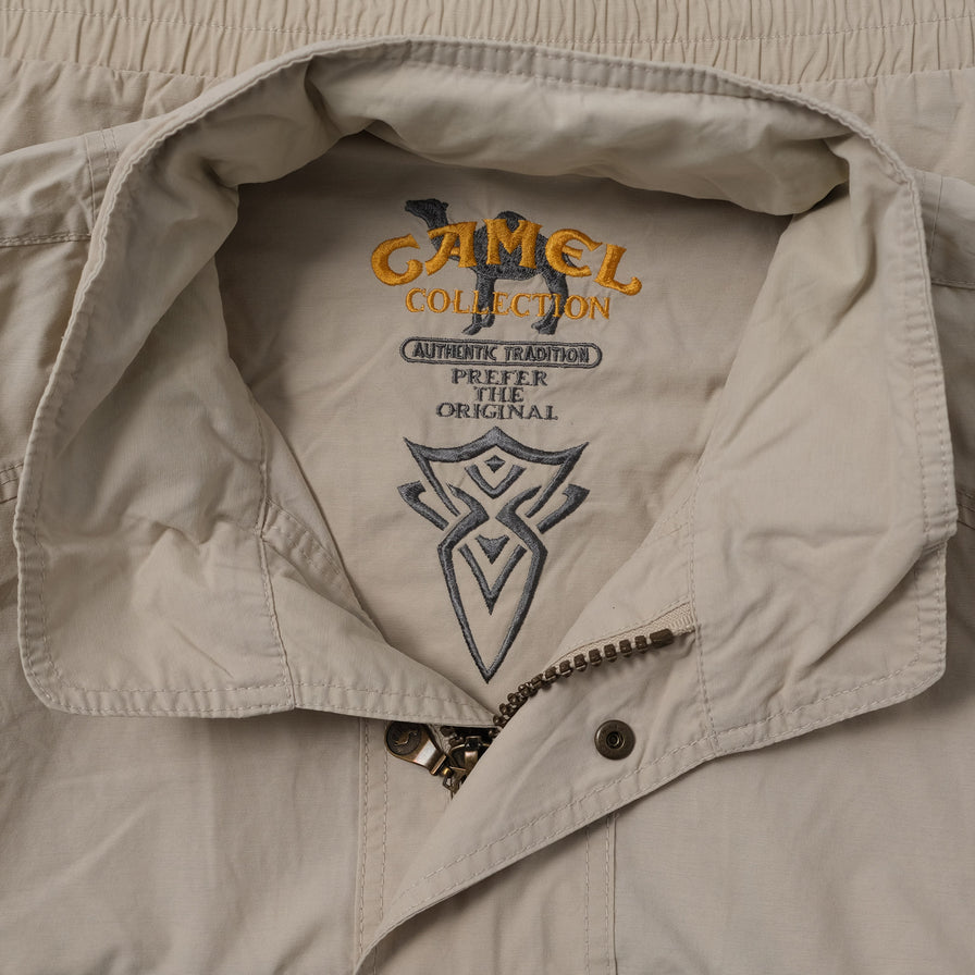 Vintage Camel Light Jacket Large