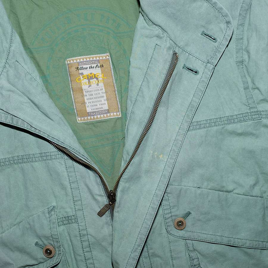 Vintage Camel Light Jacket Large