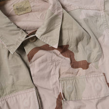 Vintage Women's Cropped Military Shirt Onesize