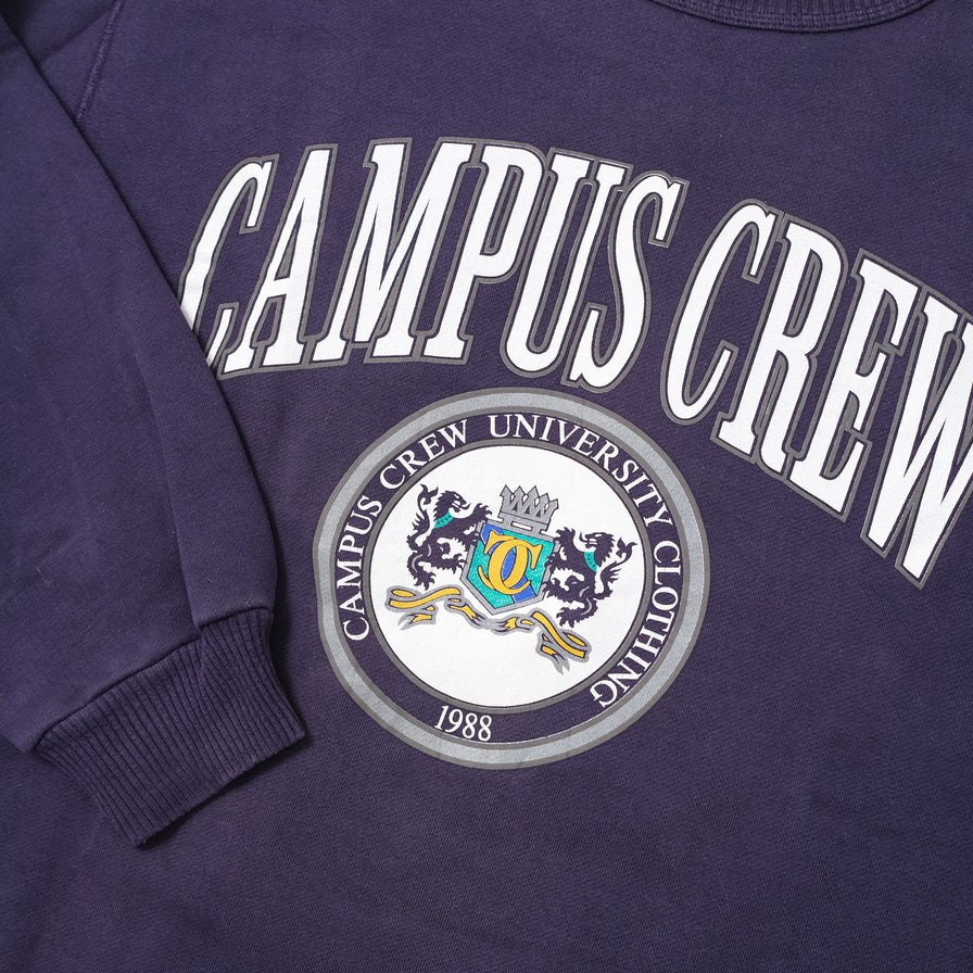 Vintage Campus Crew Sweater XLarge