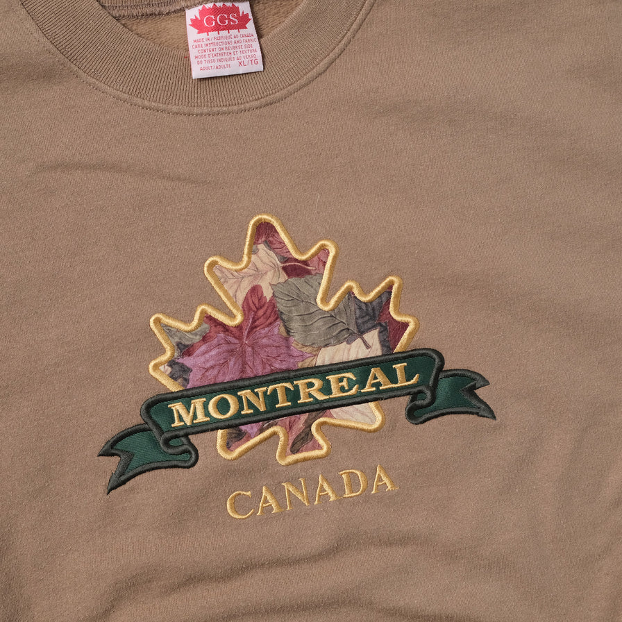 Vintage Montreal Sweater XLarge