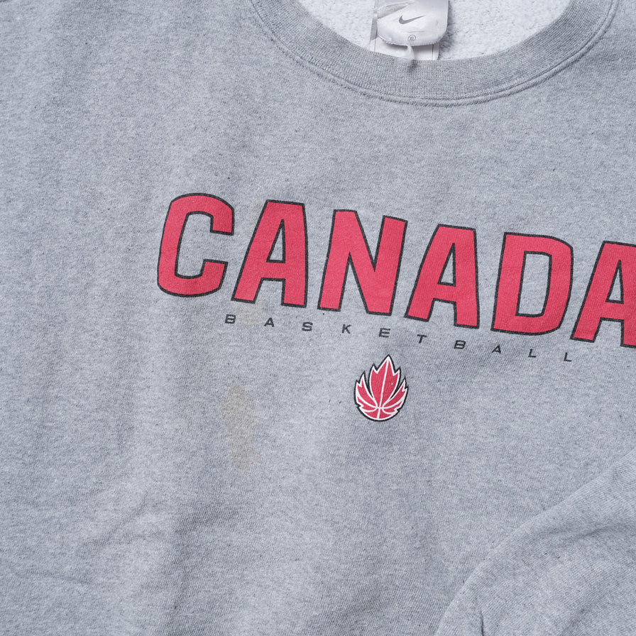 Vintage Nike Canada Basketball Sweater XLarge
