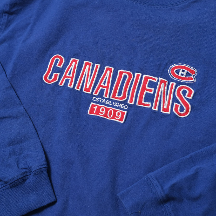 Vintage Montreal Canadiens Longsleeve Medium