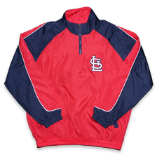 Vintage Starter St. Louis Cardinals Q-Zip Windbreaker XLarge