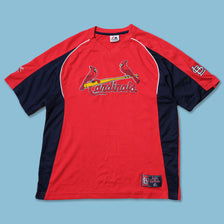 Vintage St. Louis Cardinals V-Neck Jersey Large