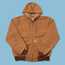 Vintage Carhartt Hooded Work Jacket Large