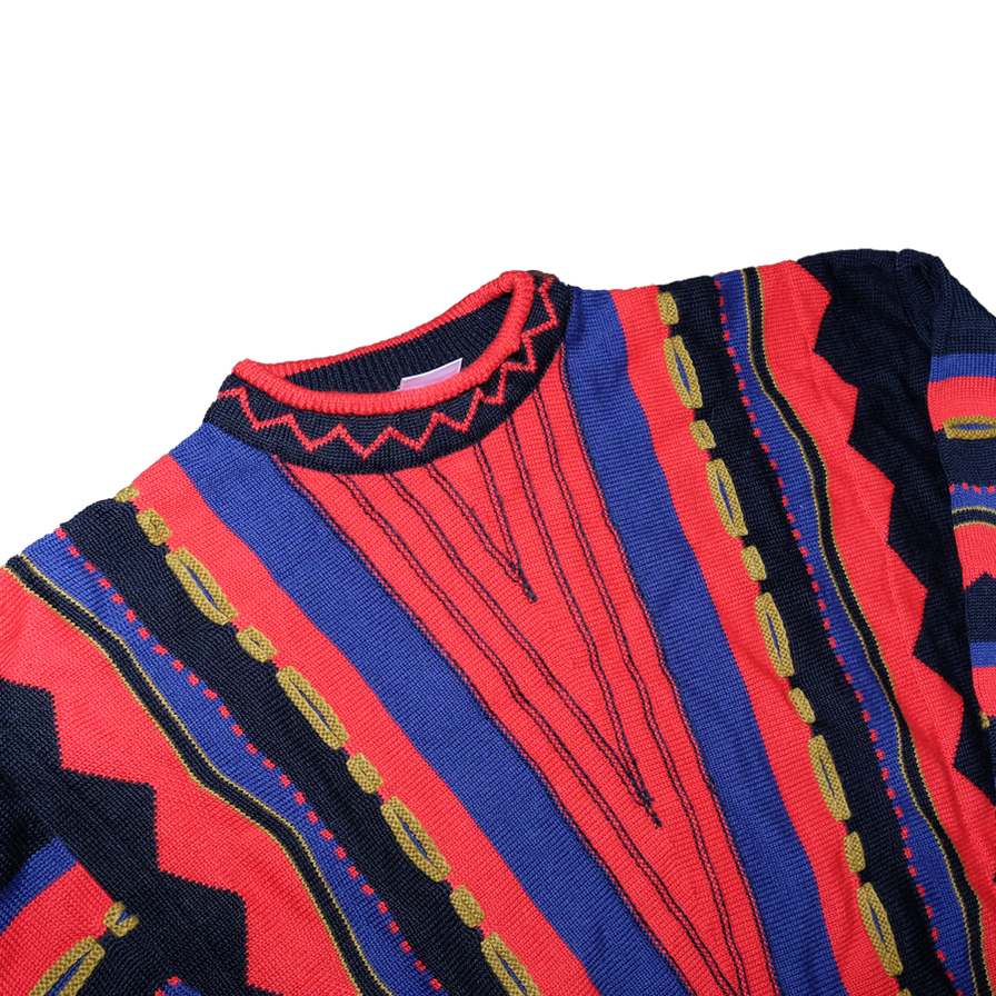 Vintage Carlo Style Sweater Large - Double Double Vintage