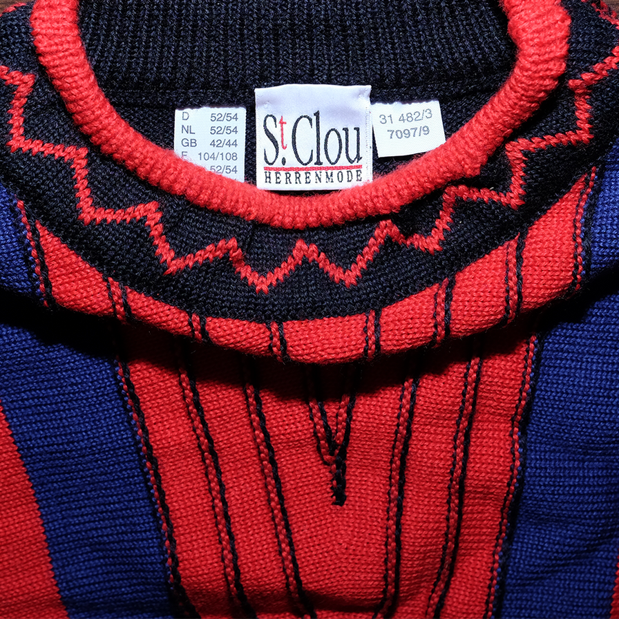 Vintage Carlo Style Sweater Large - Double Double Vintage