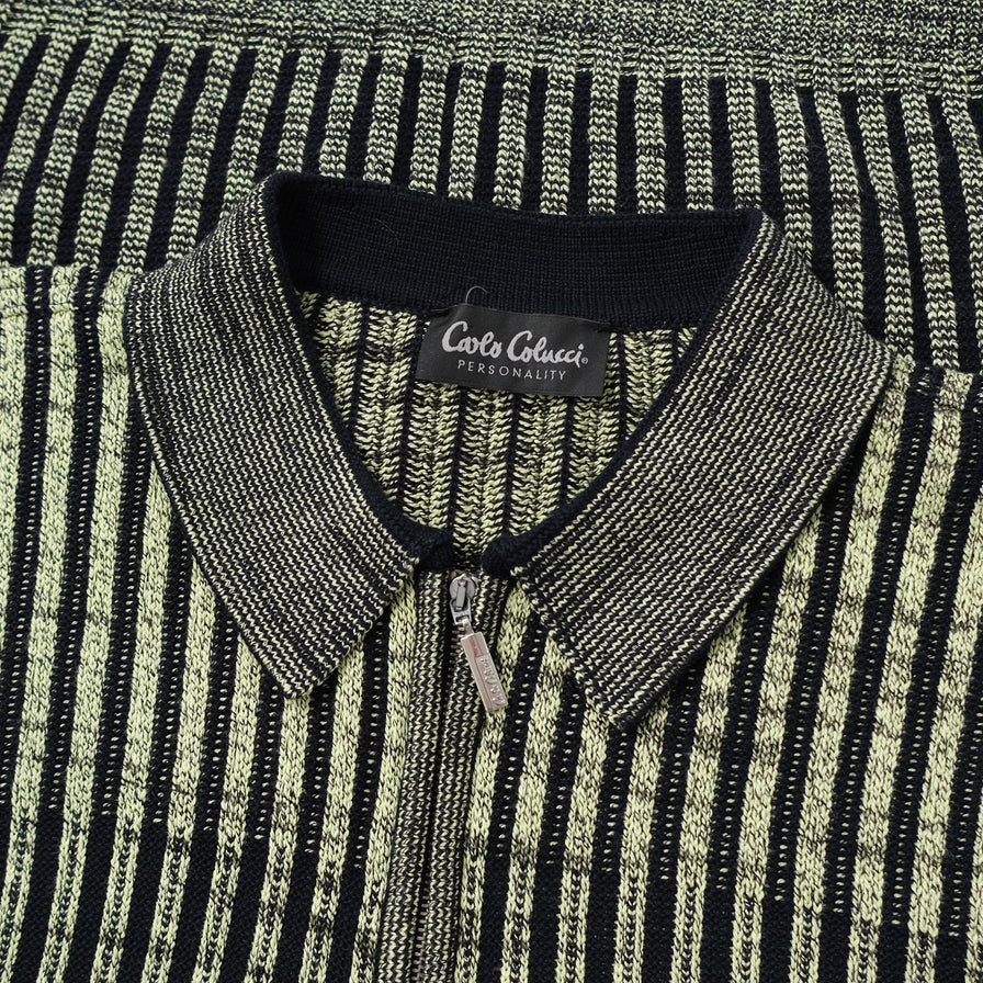 Vintage Carlo Colucci Q-Zip Sweater Large