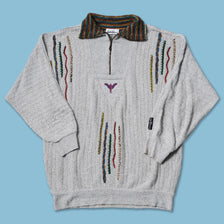 Vintage Carlo Colucci Q-Zip Sweater XLarge