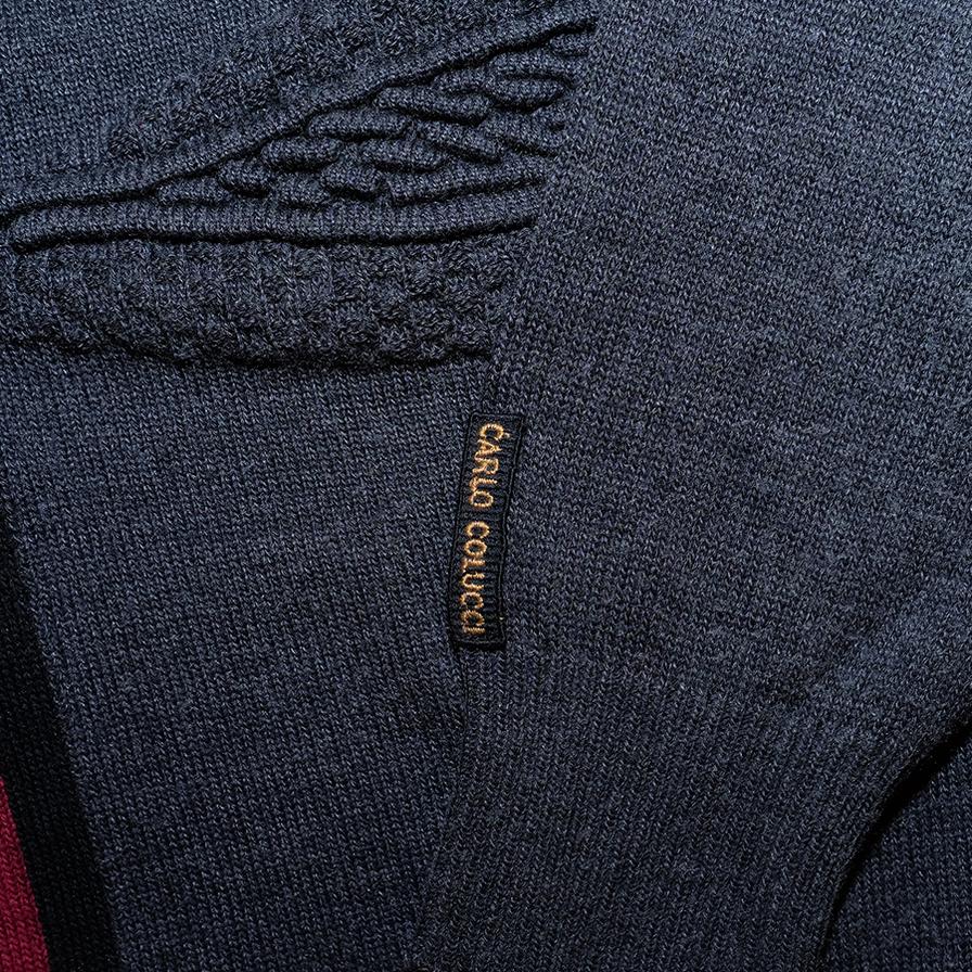 Carlo Colucci V-Neck Sweater XLarge - Double Double Vintage
