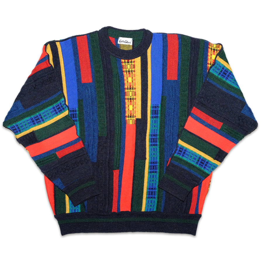 Vintage Carlo Colucci Sweater XLarge XXL Double Double Vintage