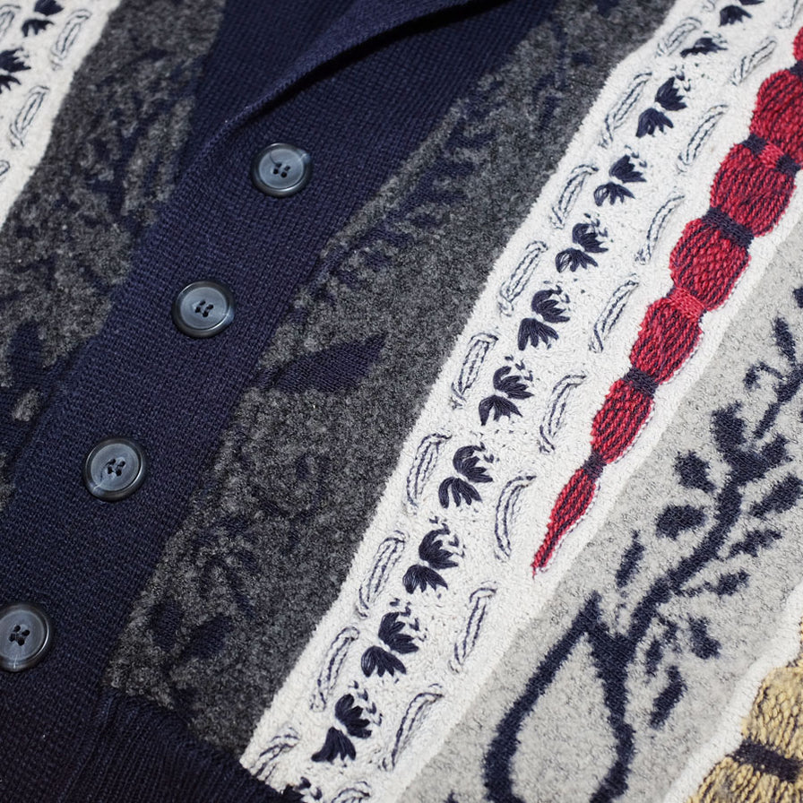 Vintage Carlo Colucci Cardigan Large - Double Double Vintage