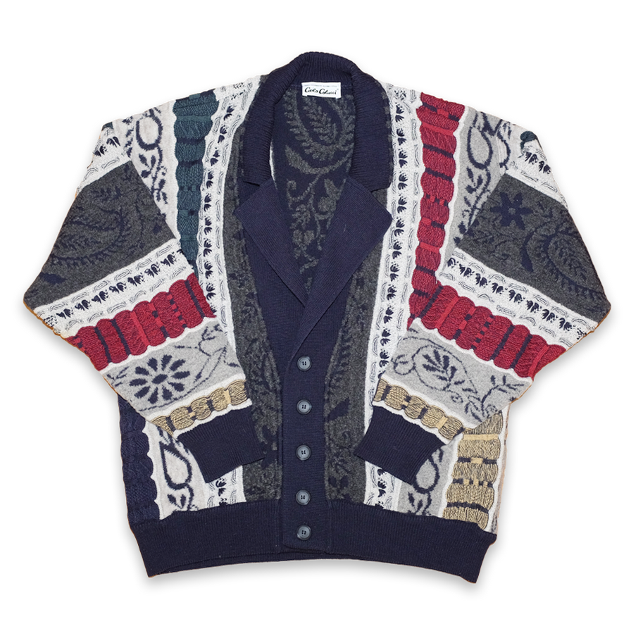 Vintage Carlo Colucci Cardigan Large - Double Double Vintage