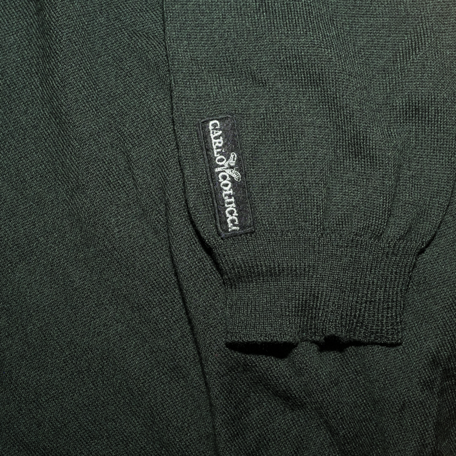 Carlo Colucci V-Neck Sweater Large - Double Double Vintage
