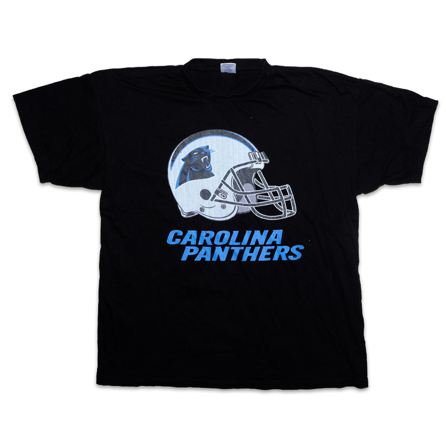 Carolina Panthers T-Shirt Large - Double Double Vintage