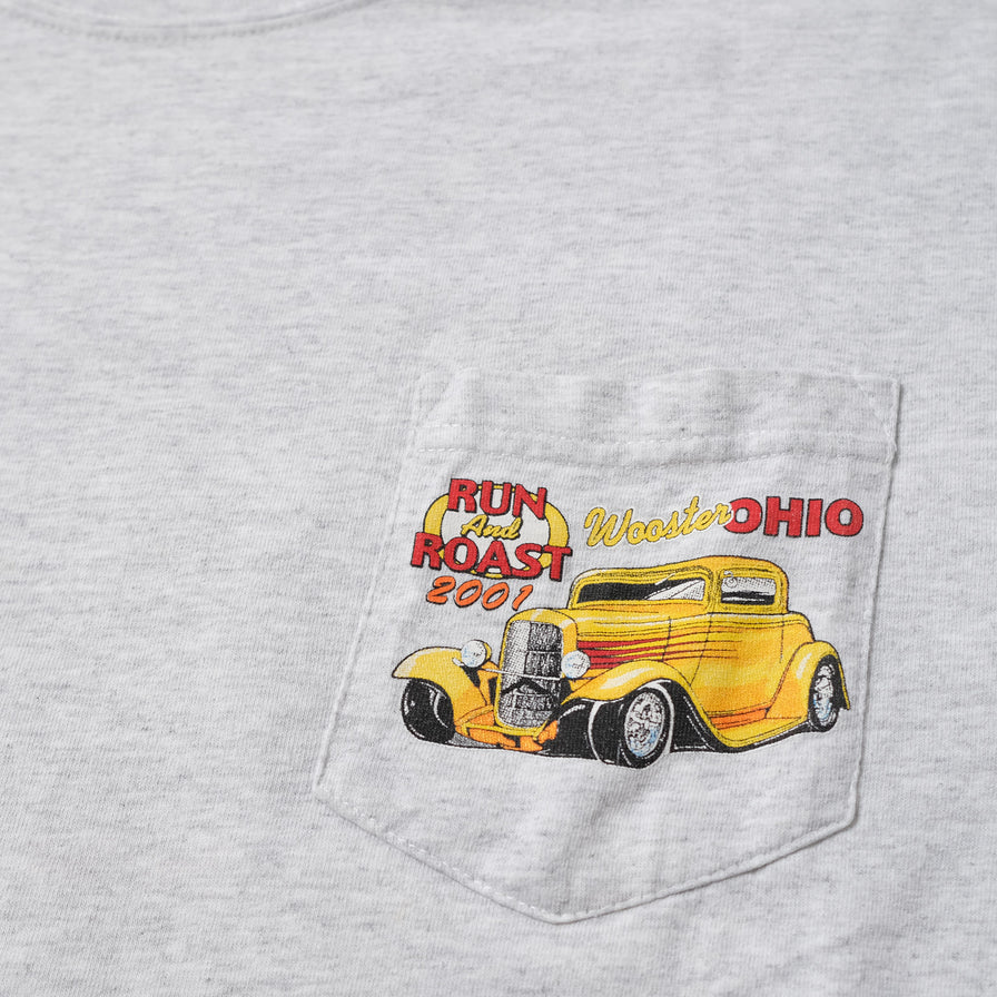 Vintage 2001 Run & Roast T-Shirt XLarge