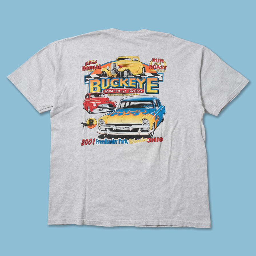 Vintage 2001 Run & Roast T-Shirt XLarge