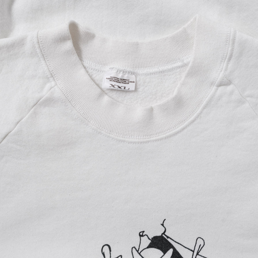 Vintage Cartoon Sweater XLarge