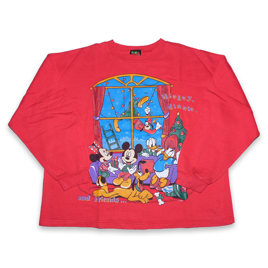Vintage Disney Christmas Sweater Medium - Double Double Vintage