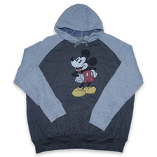 Vintage Mickey Mouse Hoody XLarge - Double Double Vintage