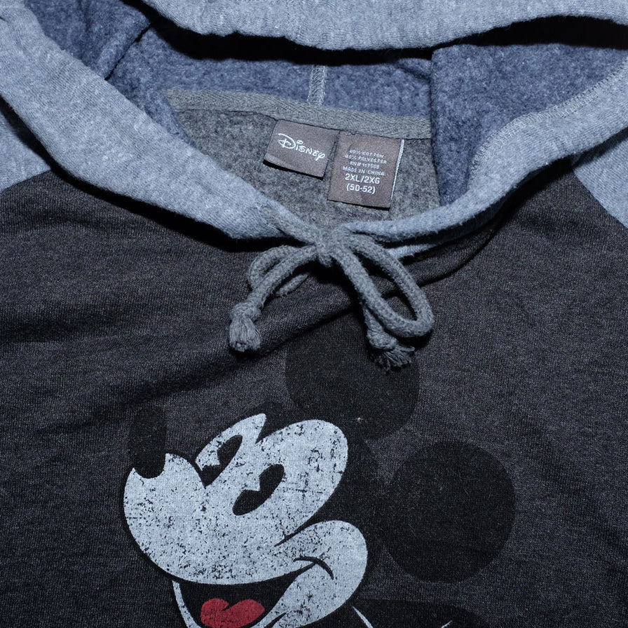 Vintage Mickey Mouse Hoody XLarge - Double Double Vintage