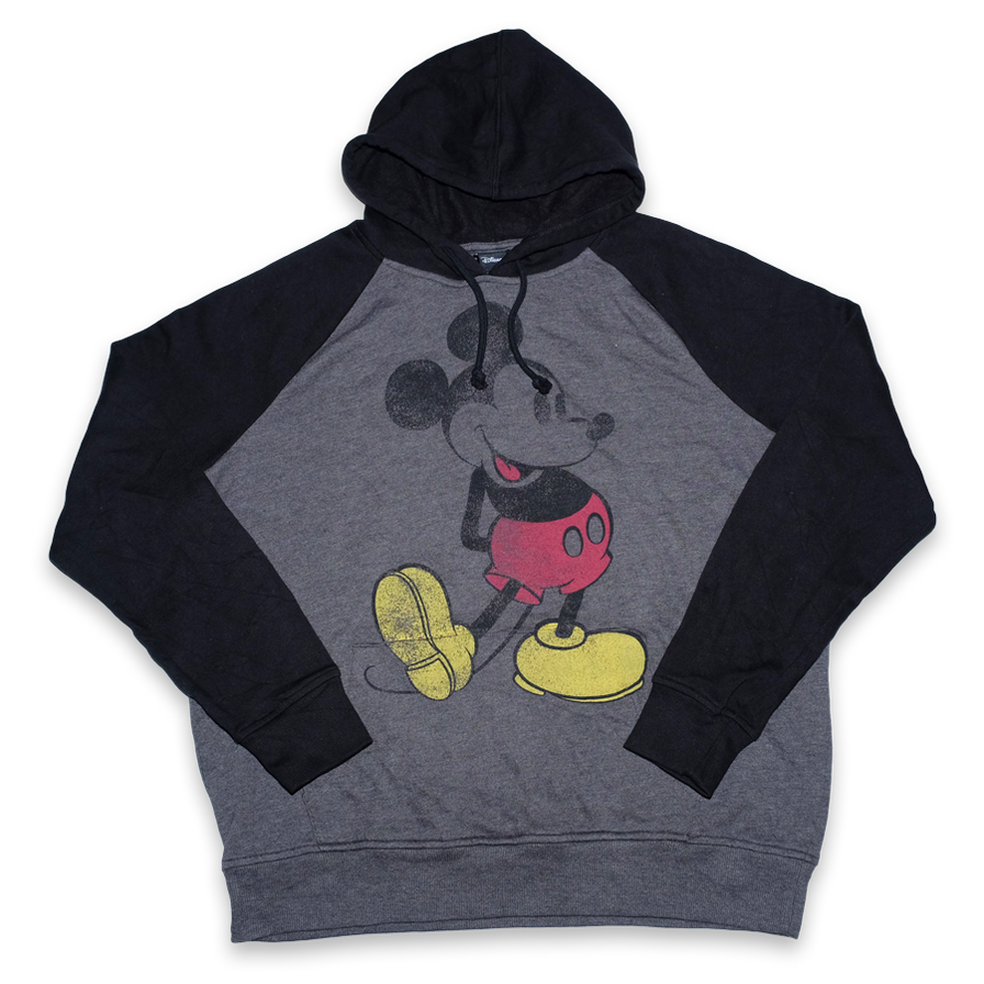 Vintage Mickey Mouse Hoody Large - Double Double Vintage