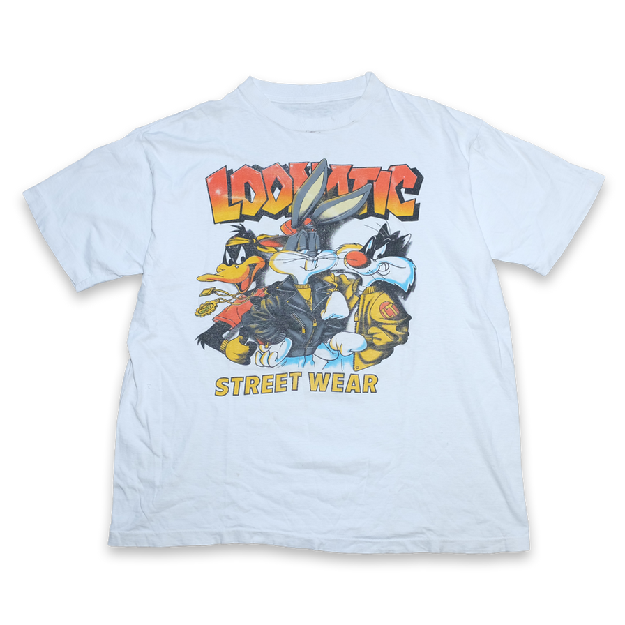 Vintage Looney Tunes Streetwear T-Shirt Large