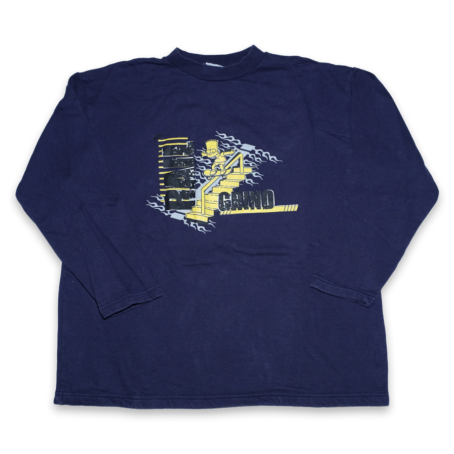 Vintage Bart Simpson Sweater Small - Double Double Vintage