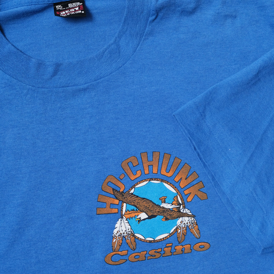 Vintage Hoo Chunk Casino T-Shirt XXL